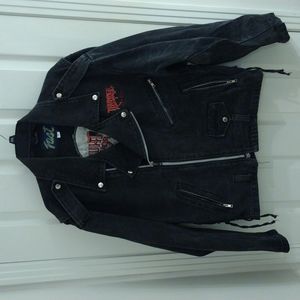 Vintage thunder road house sunset strip demin jacket